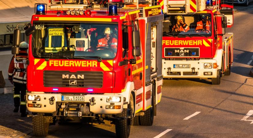 Tűz volt egy hamburgi kórházban, több beteg az életét vesztette