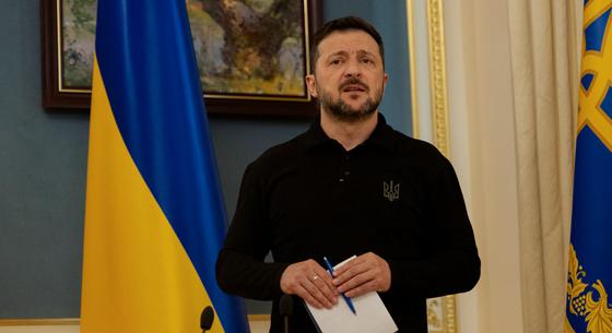 Zelenszkij: Az orosz titkosszolgálat épülete mellől irányította Ukrajna az orosz bombázókat kilövő akciót