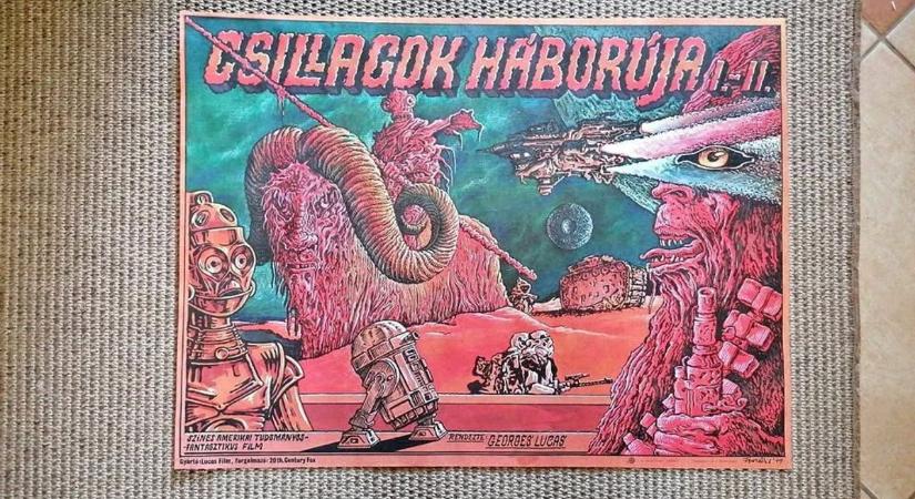 Star Wars plakát a magyar neten – űrbe szökött árakon
