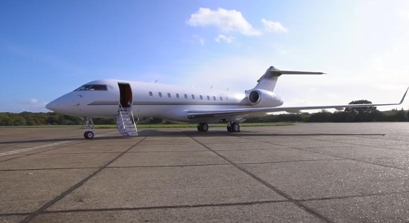 Bővült a NER-flotta: itt az első magyar lajstromjelű Bombardier Global