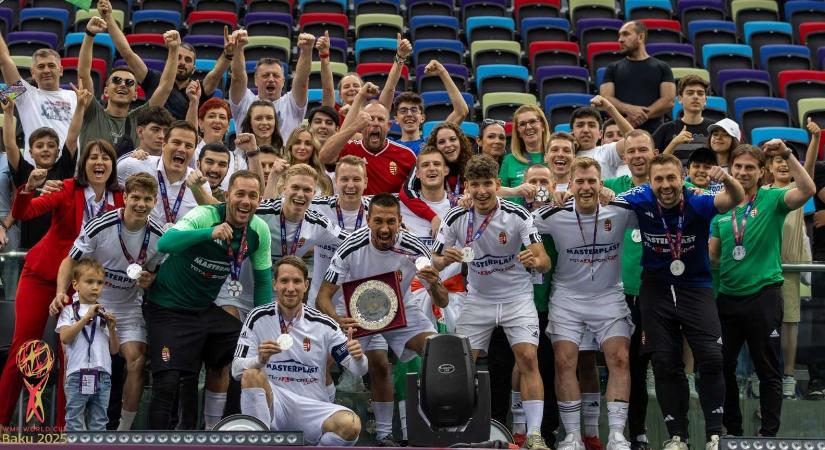 Minifoci-vb: ezüstérmesek a magyarok, Azerbajdzsáné a trófea