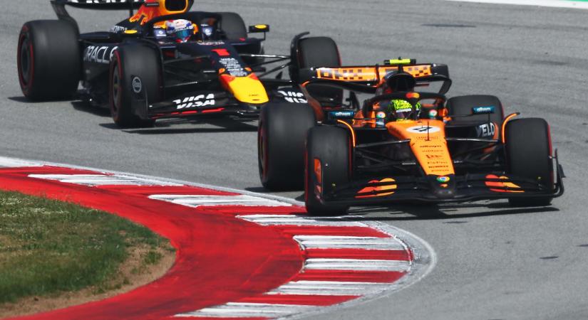 Brown: „Imádom ezeket az első szárnyakat!” – a McLaren odaszúrt a kritikusoknak a barcelonai dominancia után