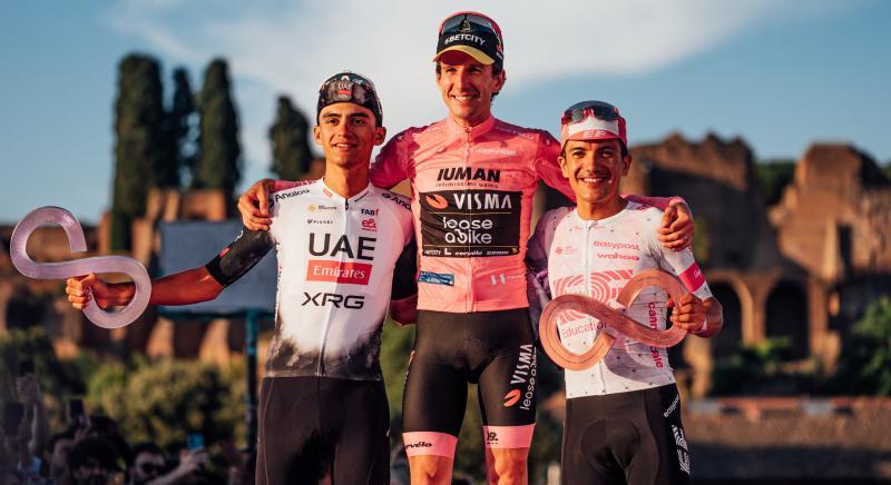Olav Kooij sikere Rómában, Simon Yates nyerte a Girót