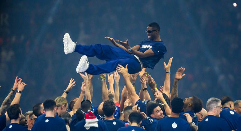 Dembélé az idény legjobbja, hét PSG-futballista a BL-álomcsapatban