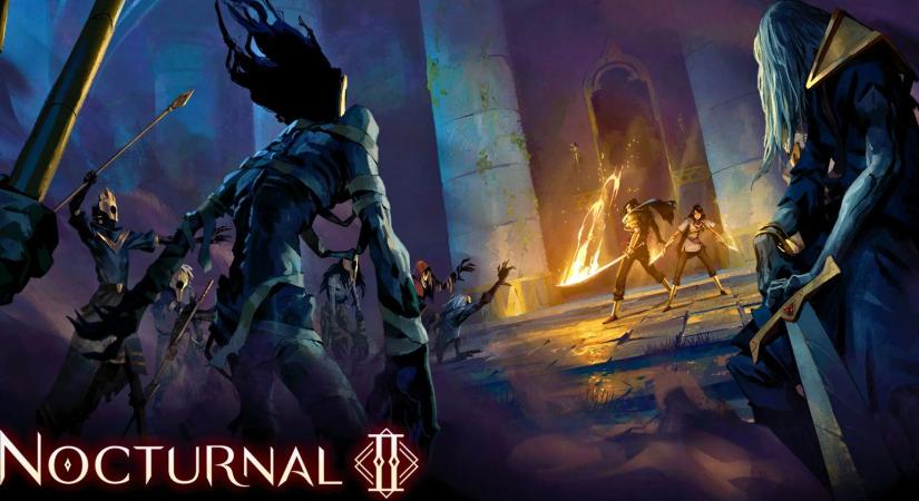 Mozgásban a Nocturnal II című metroidvania