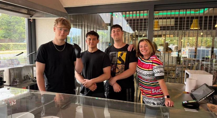Új grillterasz várja az ízlelőbimbókat Győrújbaráton