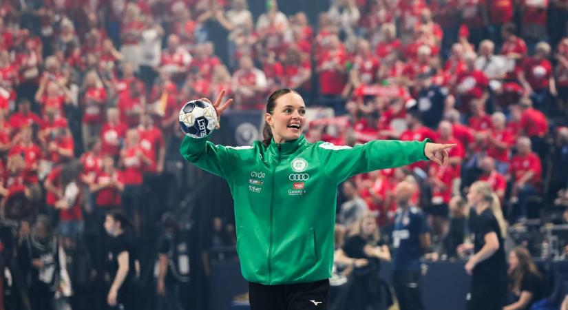 Büszkék a dán kézilabdára a Győri Audi ETO KC játékosai