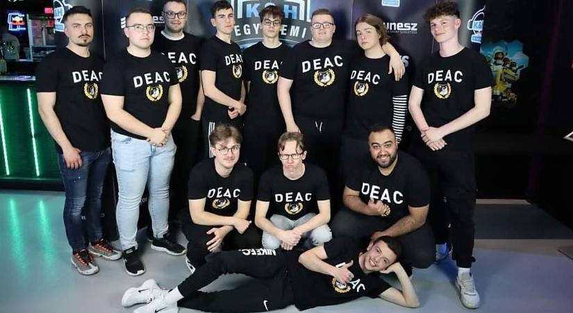 Nagy sikert ért el a DEAC e-sportcsapata