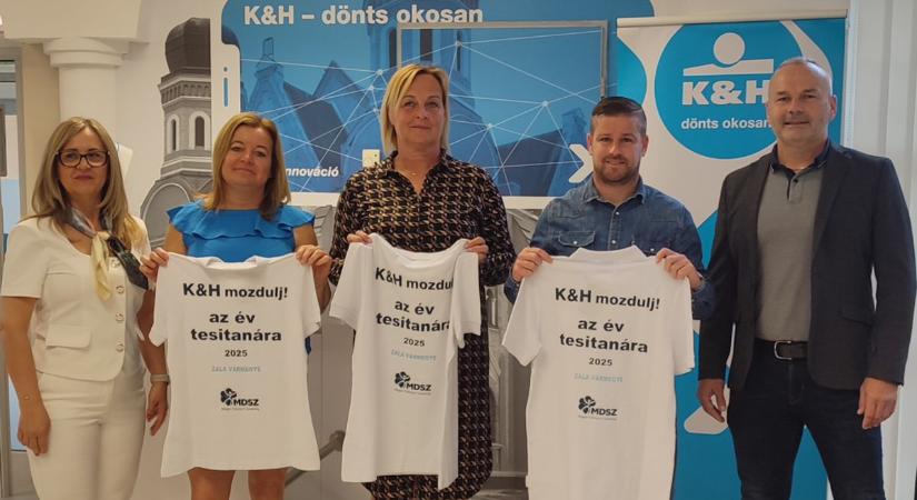 Átadták a K&H mozdulj! az év tesitanára vármegyei díjakat