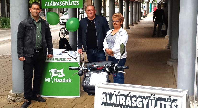 "Cserben hagyták a devizahiteleseket – a Mi Hazánk aláírásgyűjtést indított Zalaegerszegen!"