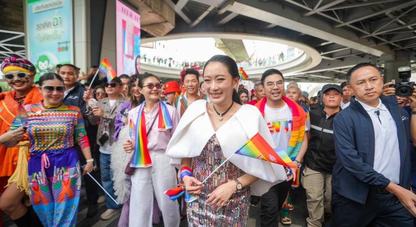 A miniszterelnök nyitotta meg az idei pride felvonulást Bangkokban