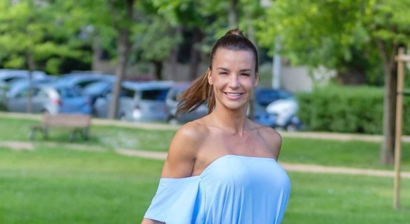 Ettől mindenki beindul: brutál popsit villantott Berki Mazsi
