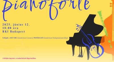 Pianoforte: fiatal zenészek koncertje, 2025. június 12.