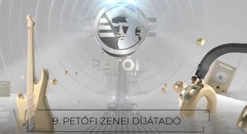 ÁTADTÁK A PETŐFI ZENEI DÍJAKAT