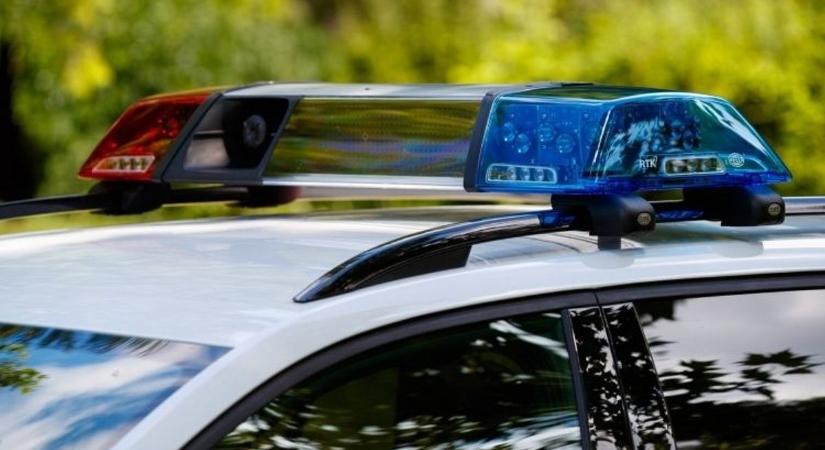Utoléréses baleset a 8-as főúton, egy sávon halad a forgalom