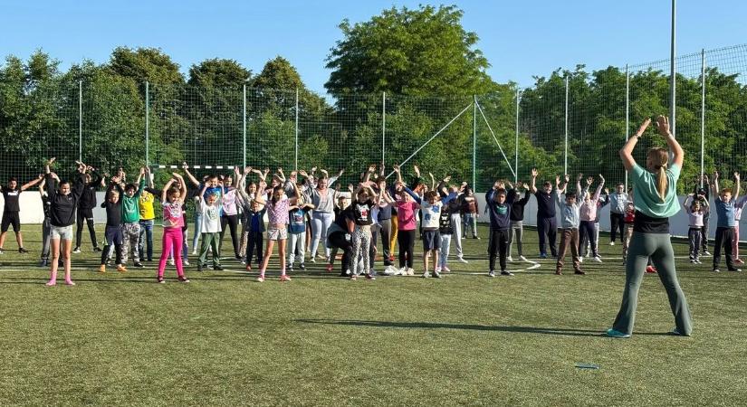 Kihívás napja alkalmából, mozgásba lendült az apró település