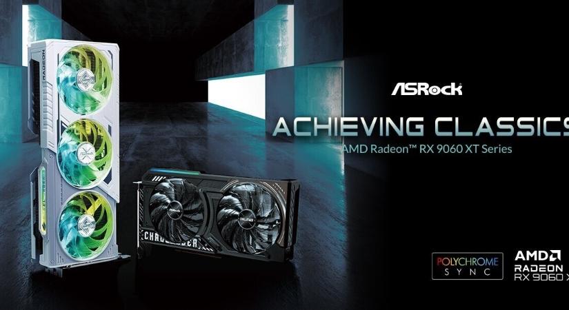 Radeon RX 9060 XT VGA-k az ASRock elképzelése szerint