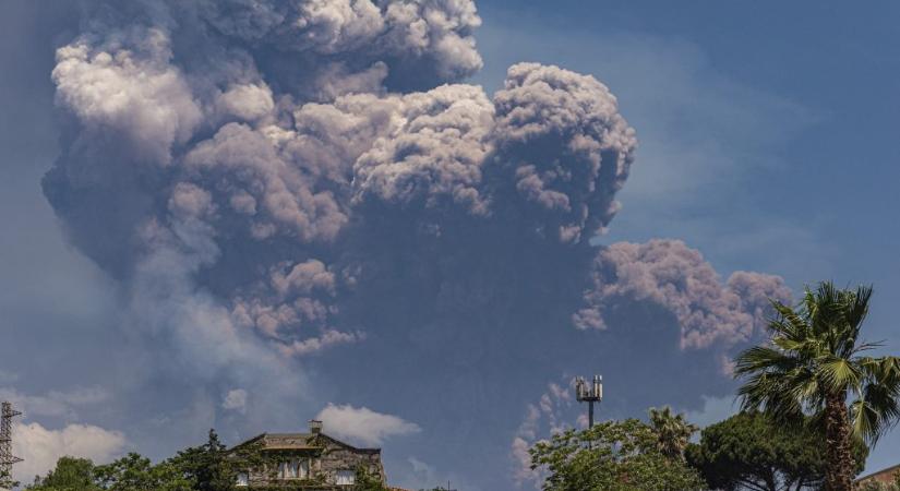 Ismét kitört az Etna