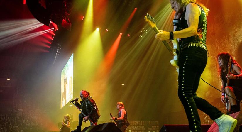 Így szól ma a nyolcvanas évek metálja - Pozsonyban lépett fel az Iron Maiden (Fotógaléria)