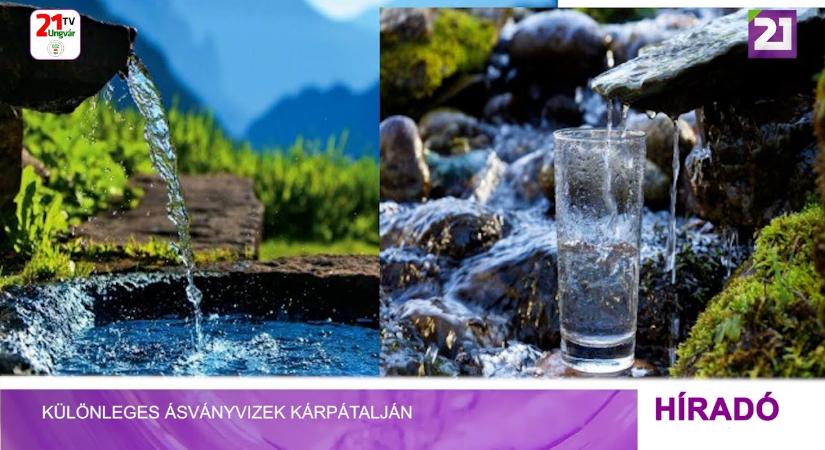 Különleges ásványvizek Kárpátalján (videó)