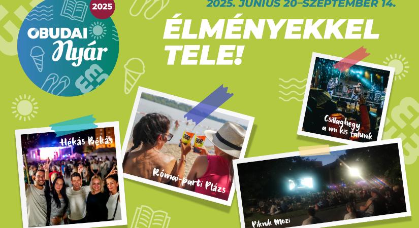 Óbudai Nyár – Pezsdítő programok kerületszerte