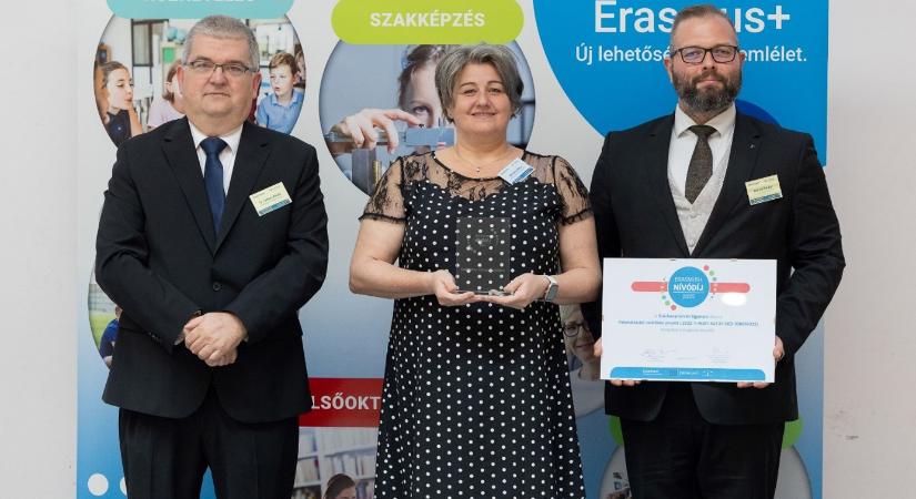 Erasmus nívódíjat nyert az egyetem nemzetközi mobilitási projektje