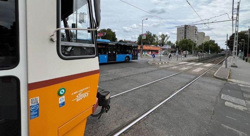 Most jött: a gázolás miatt jelentősen módosul a budapesti villamosok menetrendje
