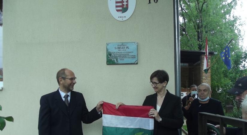 Dr. Breuer Pálra emlékeztek Pécsett