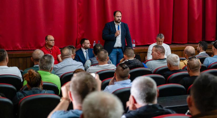 Nacsa Lőrinc Parajdon: „Baj van, és ilyenkor egymás mellé állunk” (VIDEÓ)