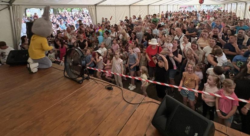Brandnyúllal ünnepelték a gyereknapot Jánosházán