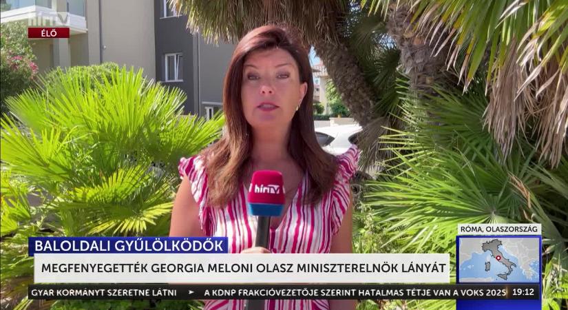 Több olasz jobboldali politikus gyerekét érte fenyegetés  videó