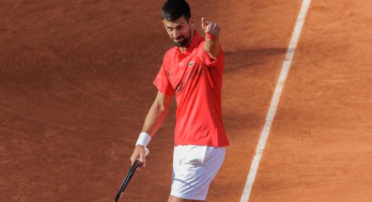 Novak Djokovics egyelőre érinthetetlen Párizsban, de az igazi kihívás még csak most vár rá