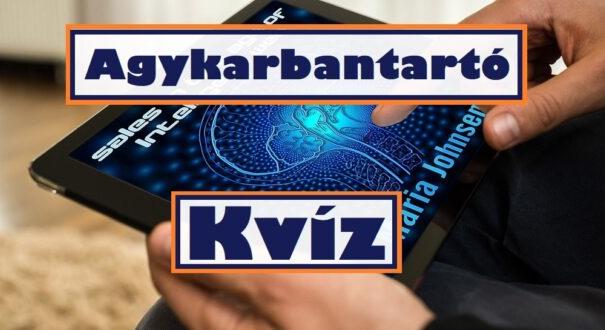 Agykarbantartó kvíz: Nyolc jó kattintás és egy kis mosoly (845)