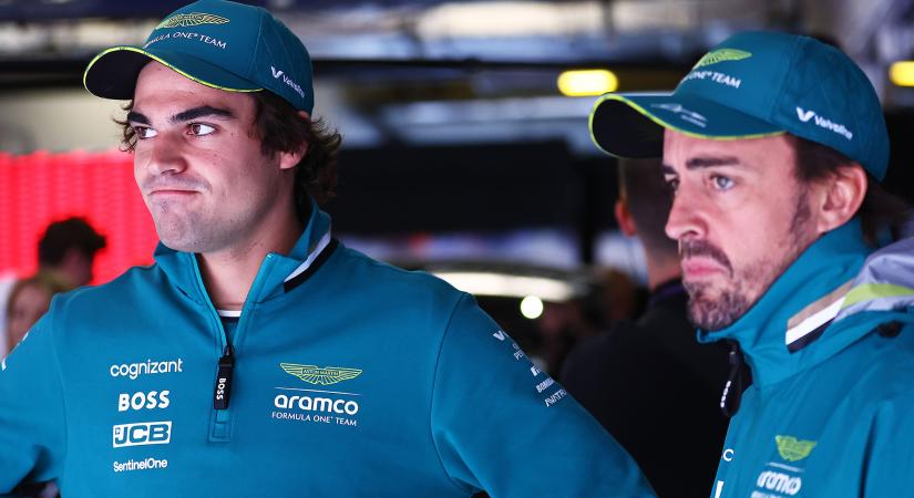 Stroll belesérült abba, hogy törni-zúzni kezdett a garázsban, amiért rosszabb időt futott, mint Alonso