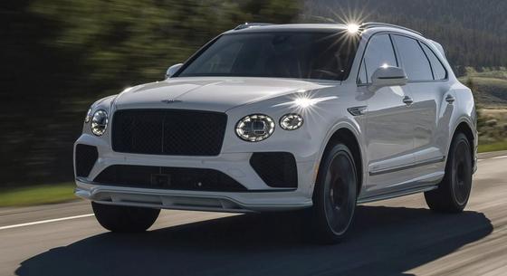 Bukta a V12-t, de erősebb V8-at kapott a Bentley legdurvább SUV-ja