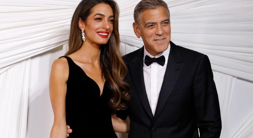 Amal Clooney meseszép nyártündérnek öltözött a romantikus randiestére