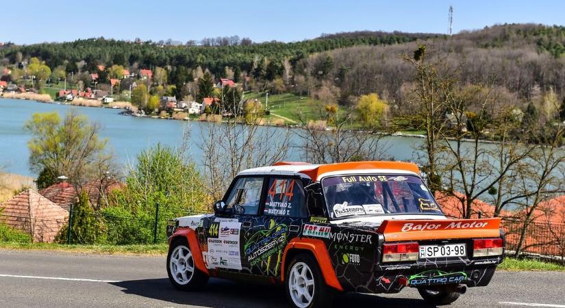 Székesfehérvári dobogó a Bakonya Rally-n
