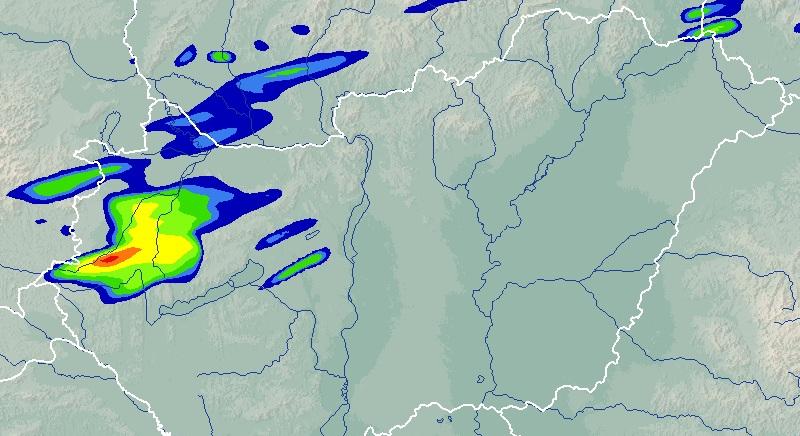 Mutatjuk, mikor érkeznek a zivatarok, óráról órára