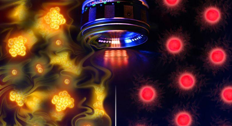 Először sikerült lefotózni kölcsönhatásba lépő atomokat