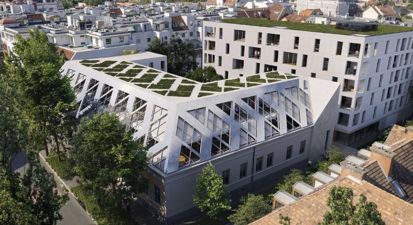 Látványos lakópark épülhet Debrecen belvárosában