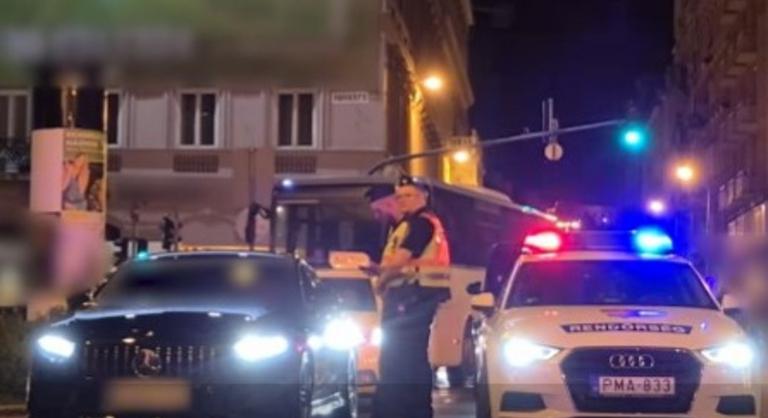 Több mint hatszáz ember igazoltattak egy komplex razzián a rendőrök Budapesten