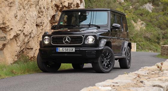 Kínos kudarc eddig az elekromos Mercedes G-osztály