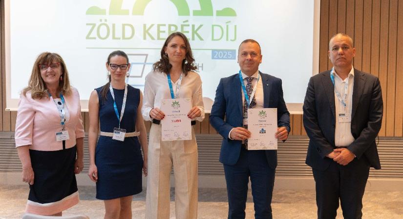 A K&H Csoport elnyerte az IFUA Horváth Zöld Kerék Díjat