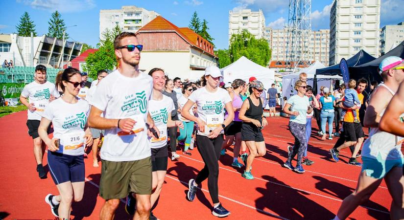 Mozgás, közösség, öröm: 3800 kilométert szaladtak a sepsiszentgyörgyi mozgáskihíváson