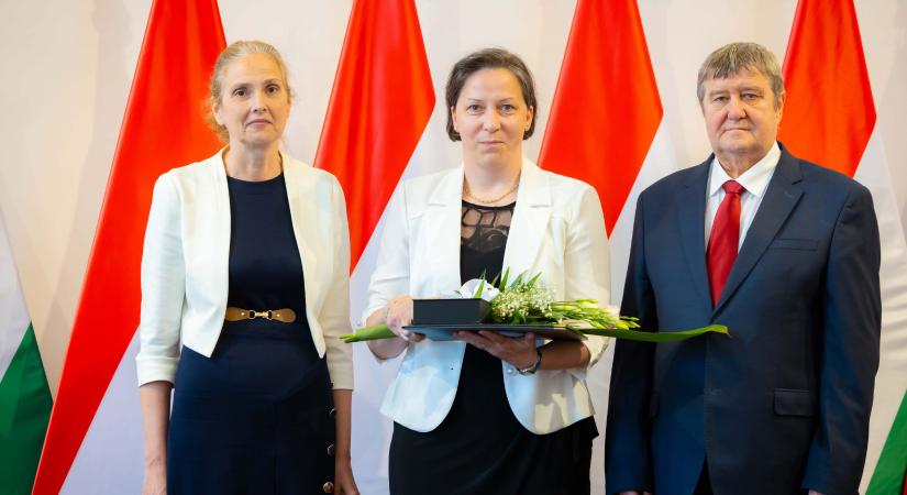 Nagyváthy János-díjat kapott a Széchenyi István Egyetem oktatója