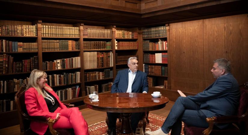 Orbán Viktor a Karmelita kolostorban fogadta Ivan Krastev bolgár politológust