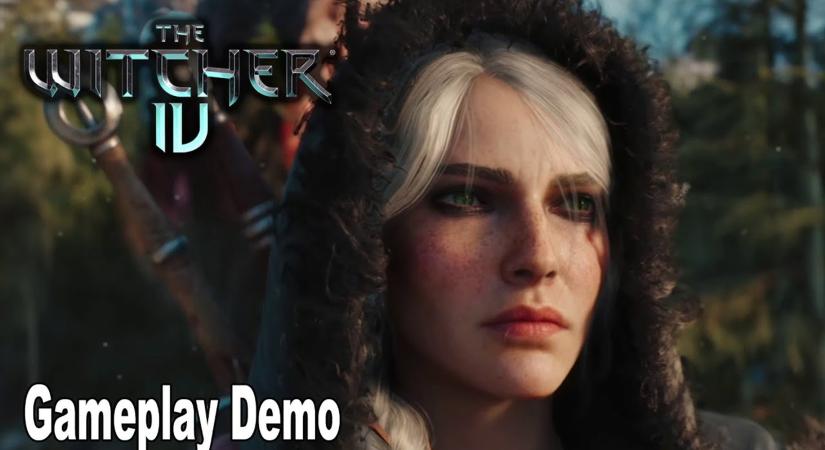 Elképesztő technikai bemutatóval jelentkezett a The Witcher 4