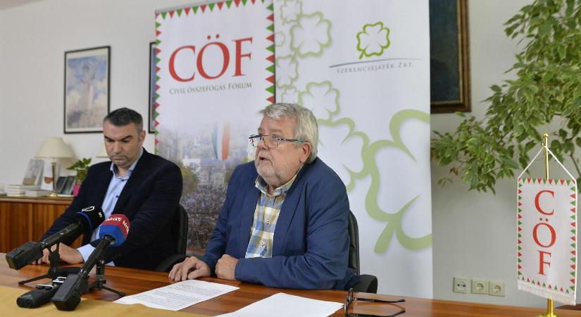 A CÖF-CÖKA elutasítja a külföldi támogatásokat és a magyar költségvetésből sem részesül