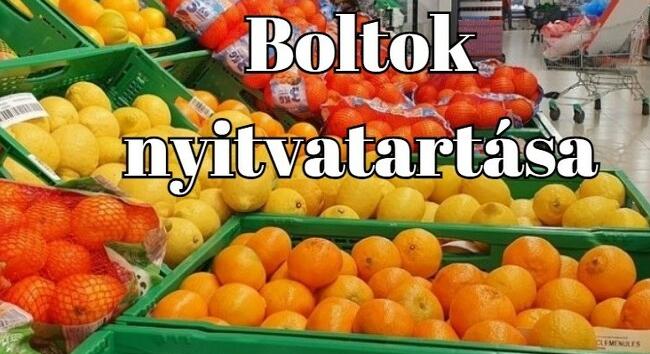 Nyitvatartás pünkösdkor: Így alakul a boltok nyitvatartása a pünkösdi hosszú hétvégén