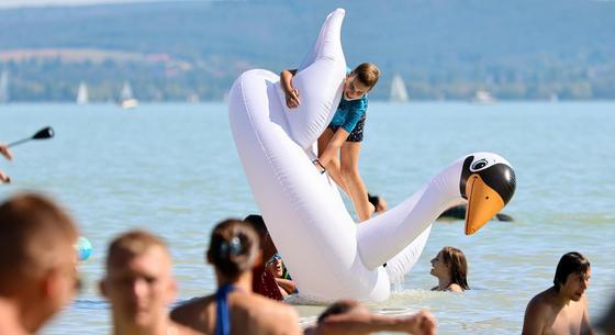 Vészesen felgyorsult a Balaton vizének melegedése